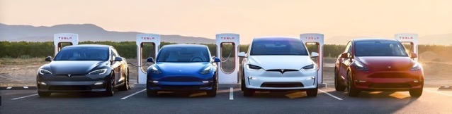 Tesla supercharging hero