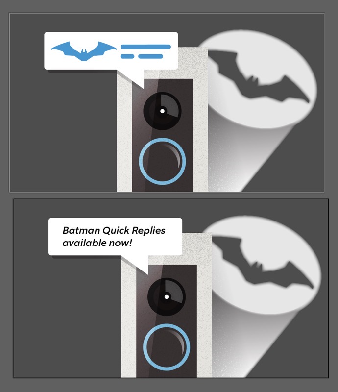 Batman Quick Replies Image