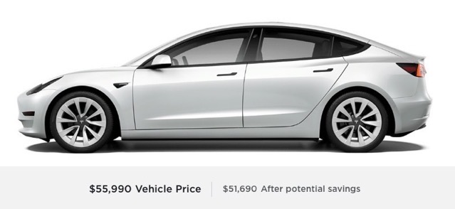 Model 3 price hike
