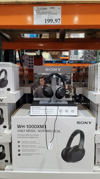 Sony whm xm3 headphones