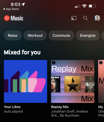 YouTube Music App Now Features Slight Redesign, Adding Colour into the  Background • iPhone in Canada Blog