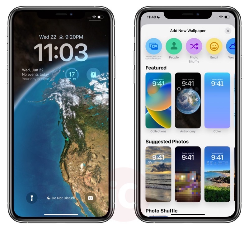 iOS 16 Beta 2: 'Earth Detail' Wallpaper Now Pinpoints Your Location,  Wallpaper Picker UI Updated • iPhone in Canada Blog