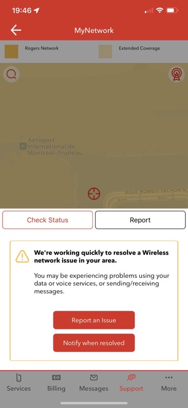 Rogers outage montreal
