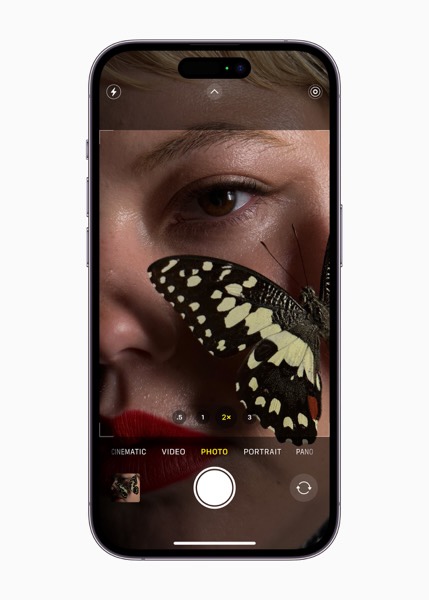 Apple iPhone 14 Pro iPhone 14 Pro Max Camera app 220907 inline jpg large 2x