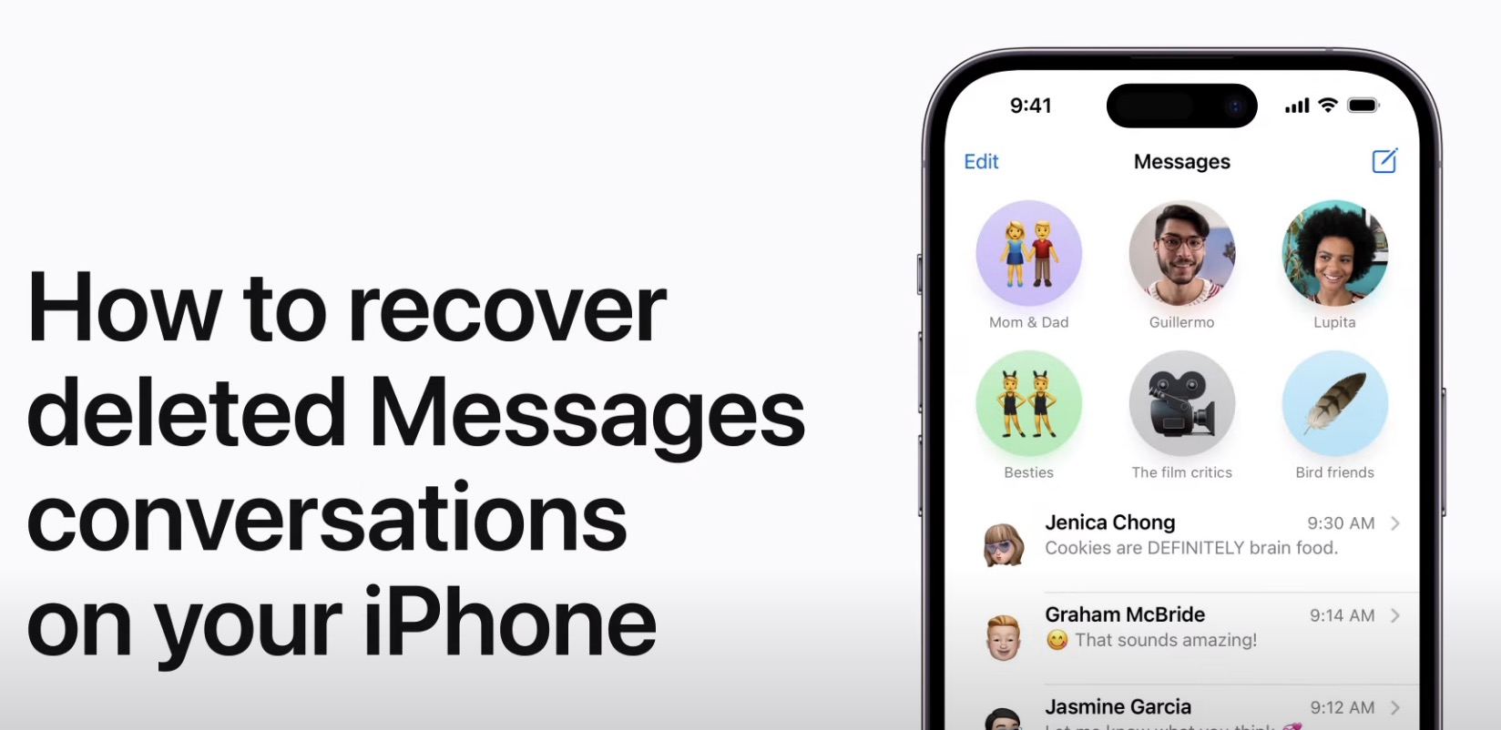 recover deleted messages