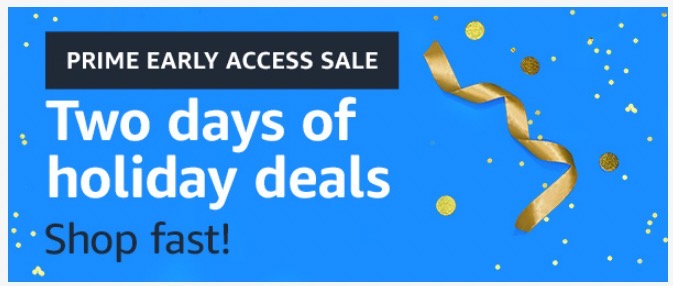 prime early access sale holiday
