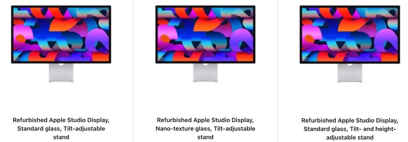 refurb apple studio display
