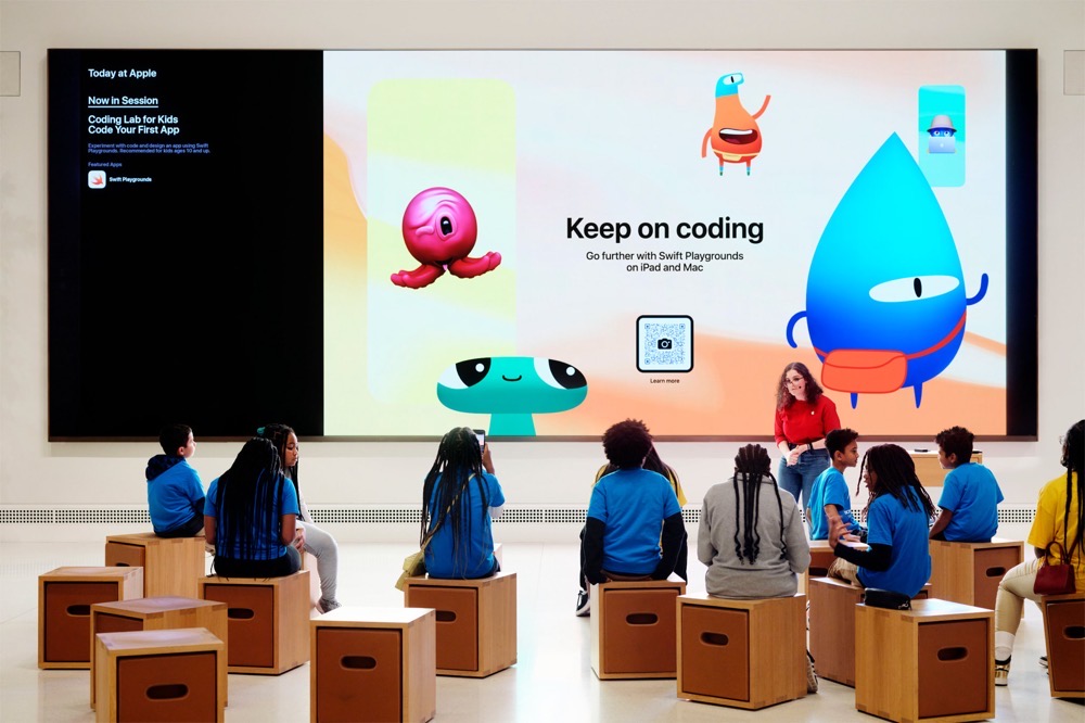 Apple Computer Science Education Week Keep on Coding big jpg large 2x