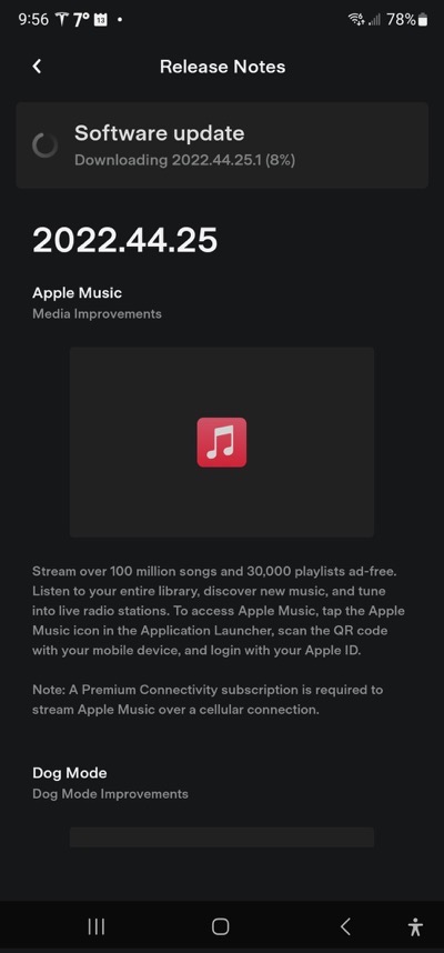 Apple music Tesla