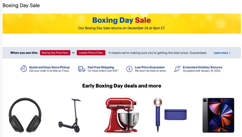 best buy boxing day 2022
