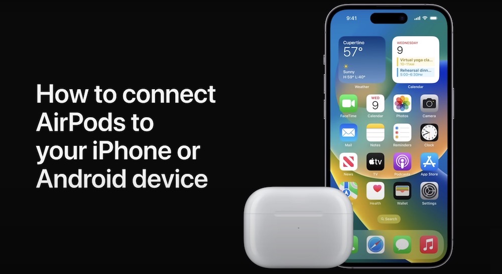 Connect airpods