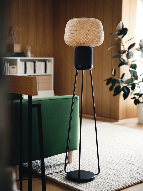 Ikea symfonisk floor lamp speaker 2