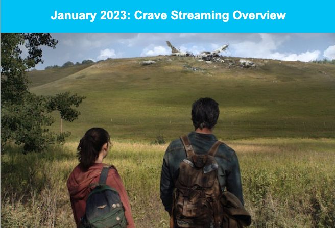 what's new on crave january 2023