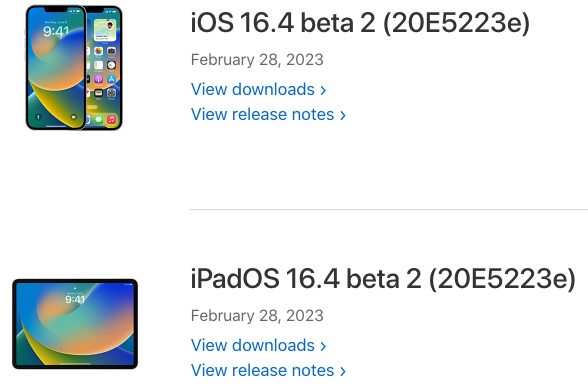 ios 16.4 beta 2 download