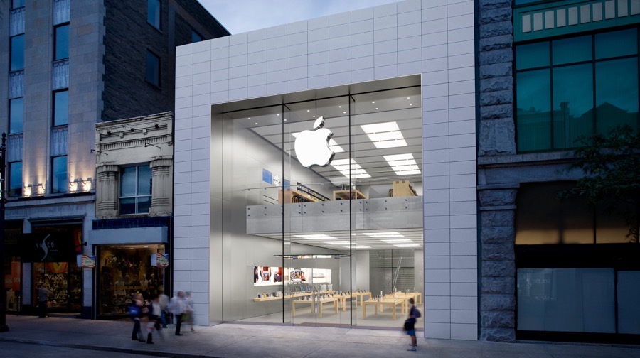 Apple store montreal Canada