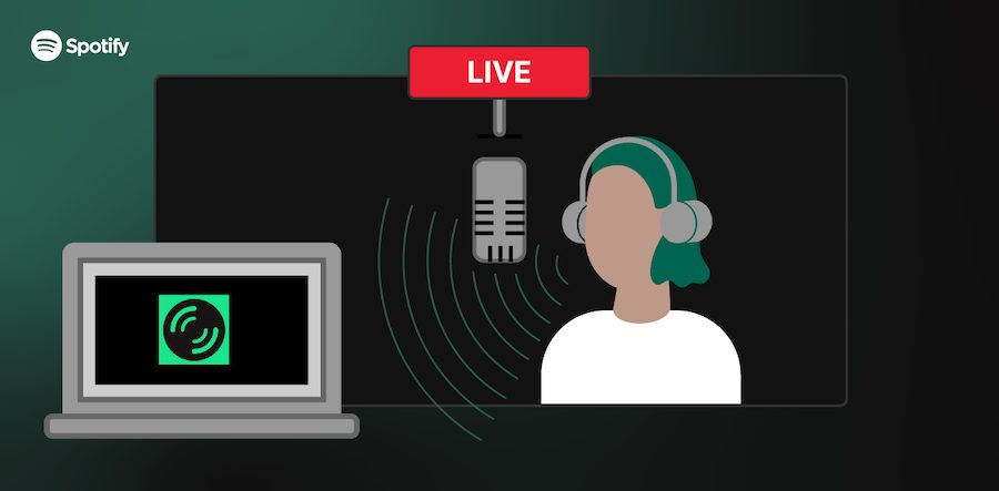 Spotify live audio app