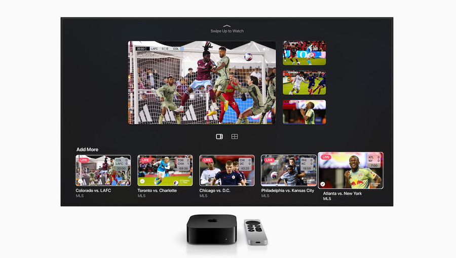 Apple TV MLS Multiview