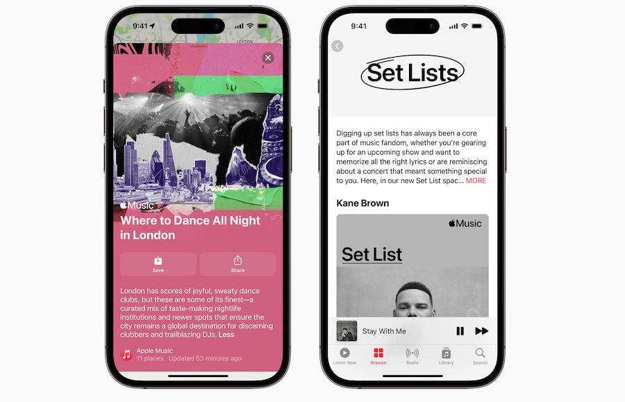 Apple music new features