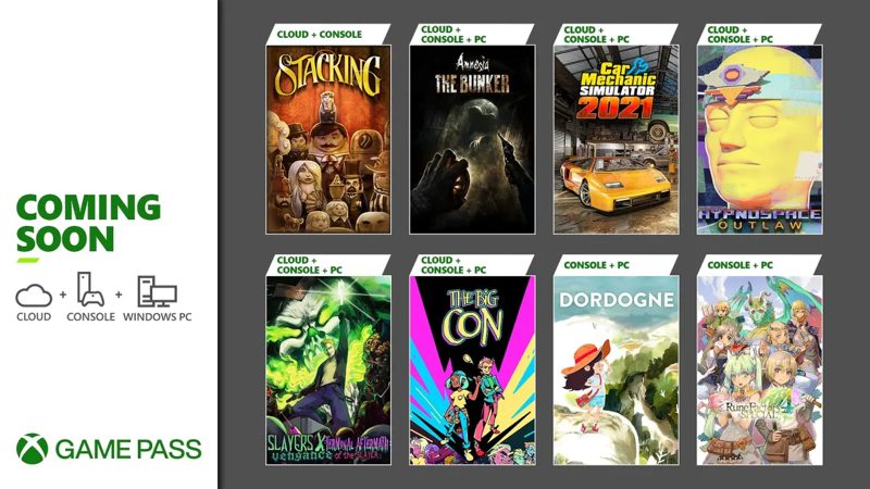 Coming soon xbox game pass