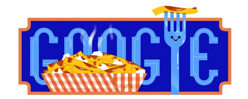 Google doodle poutine