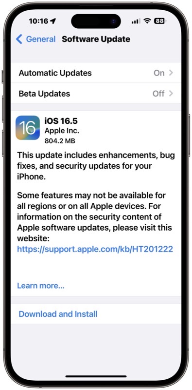 Ios 16 5 download