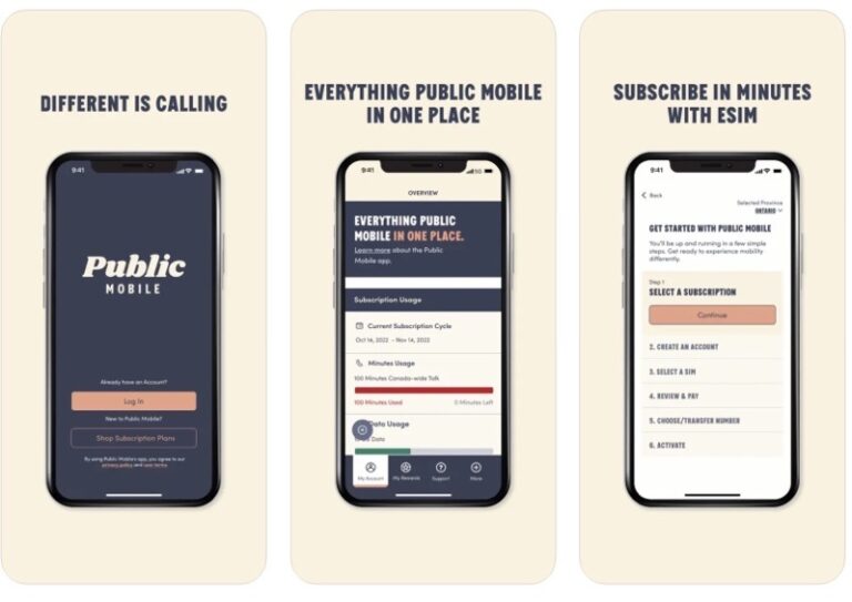 Public Mobile App Updated with More Native Experiences | iPhone in Canada