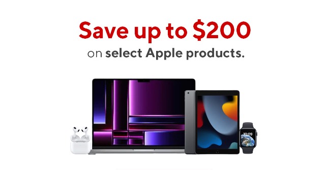 save up to 200 off apple