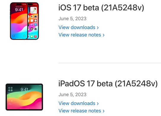 ios 17 beta download
