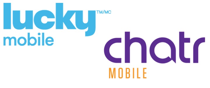lucky mobile chatr logos