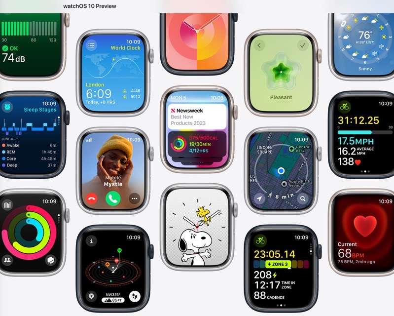 WatchOS 10 devices requirement