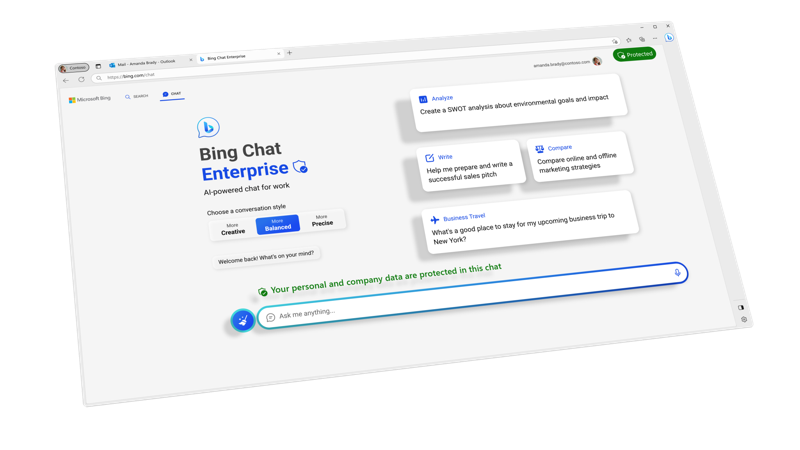 Bing chat enterprise