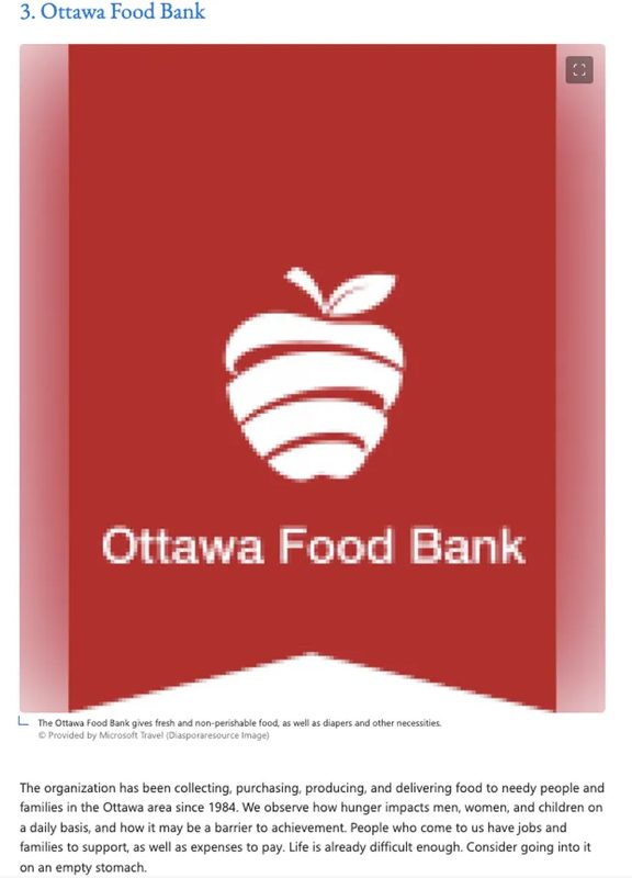 Ottawa food bank