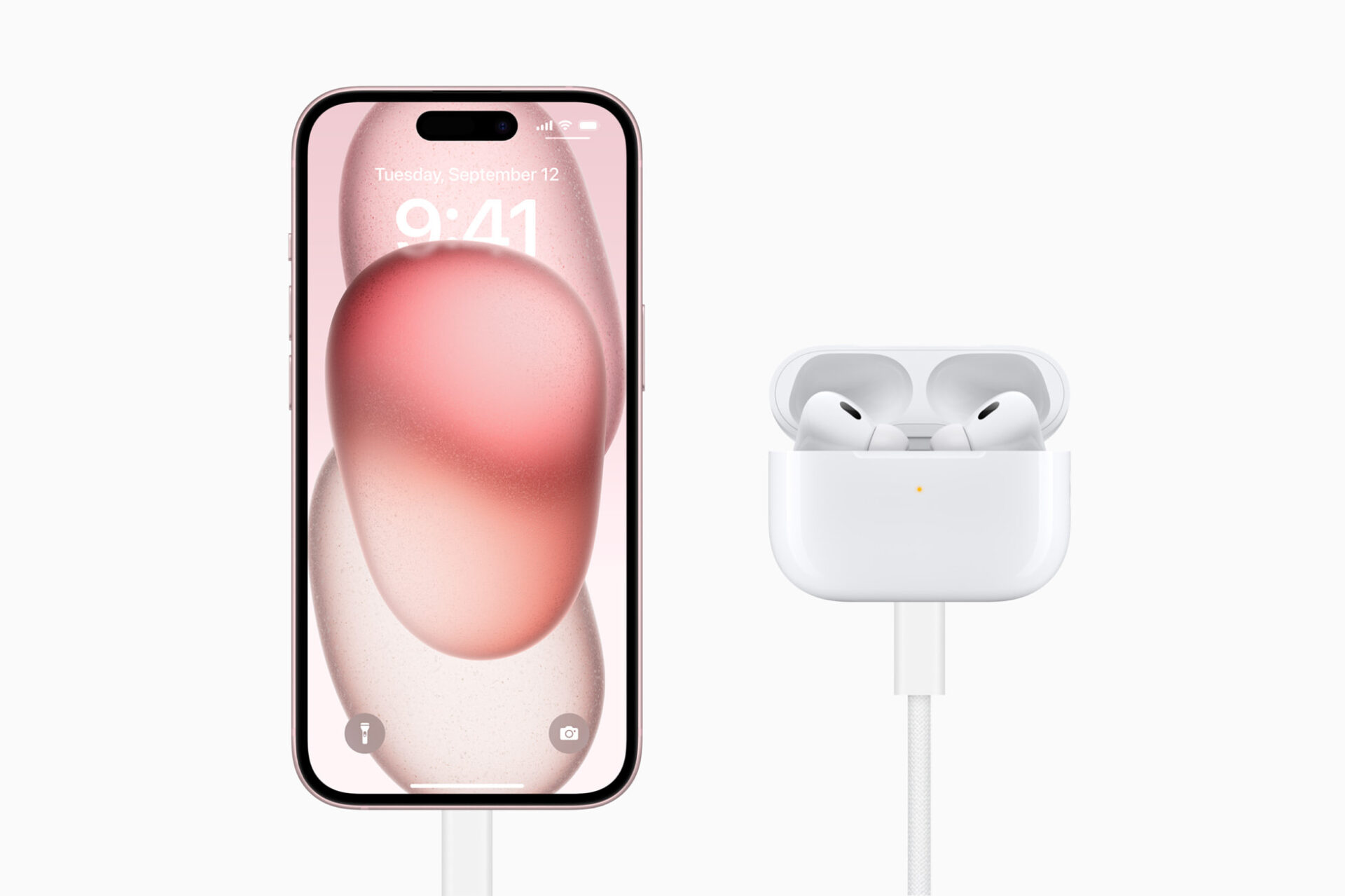 Apple iPhone 15 lineup AirPods Pro 2nd generation USB C connection 230912 big jpg large 2x
