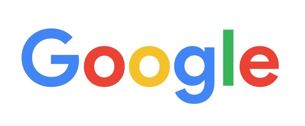 Google logo icon illustration free vector