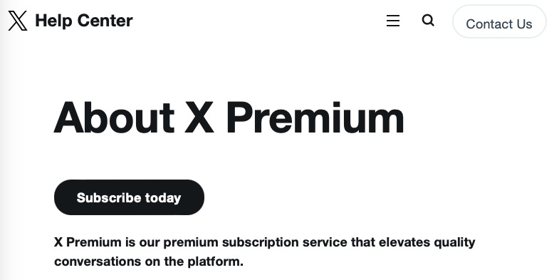 x premium