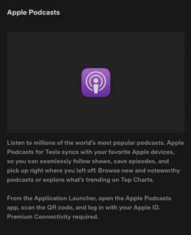 Apple podcasts tesla