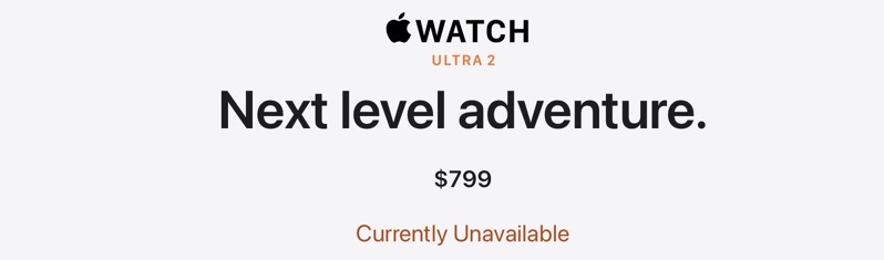 apple watch unavailable