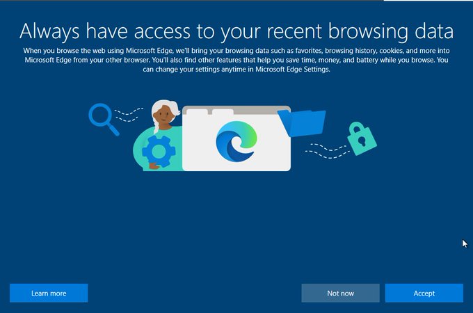 Microsoft Edge now grabs your data from Chrome after an update