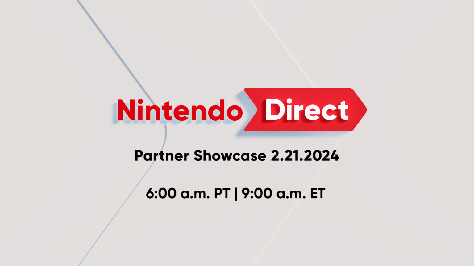 25-Minute Nintendo Direct: Partner Showcase Announced for February 21 ...