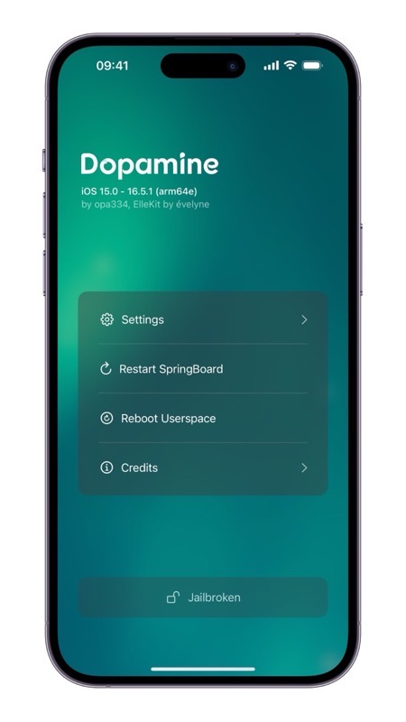Dopamine iphone jailbreak