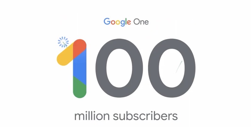 google one 100 million 
