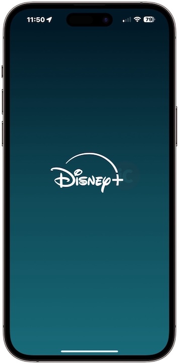 Disney plus screen start