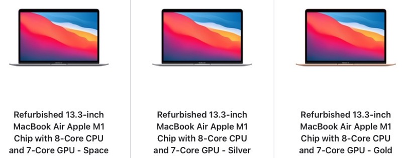 m1 refurbished macbook air