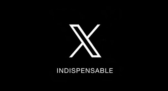 x logo indispensable