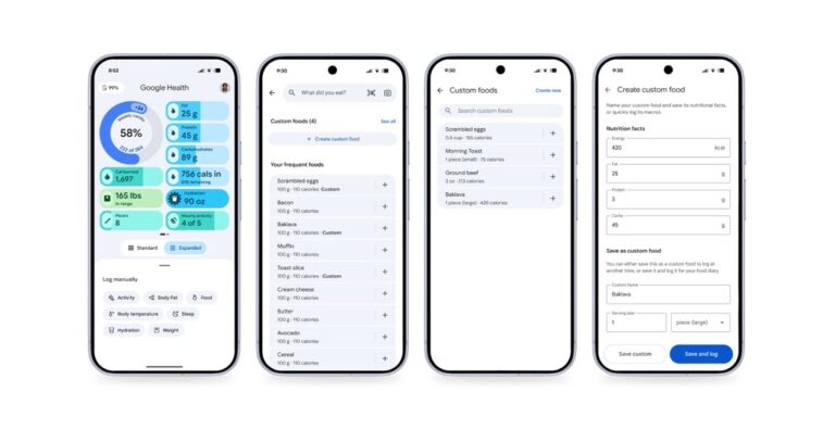 Google Health App Gets a Major Upgrade: Custom Foods and Nap Tracking ...