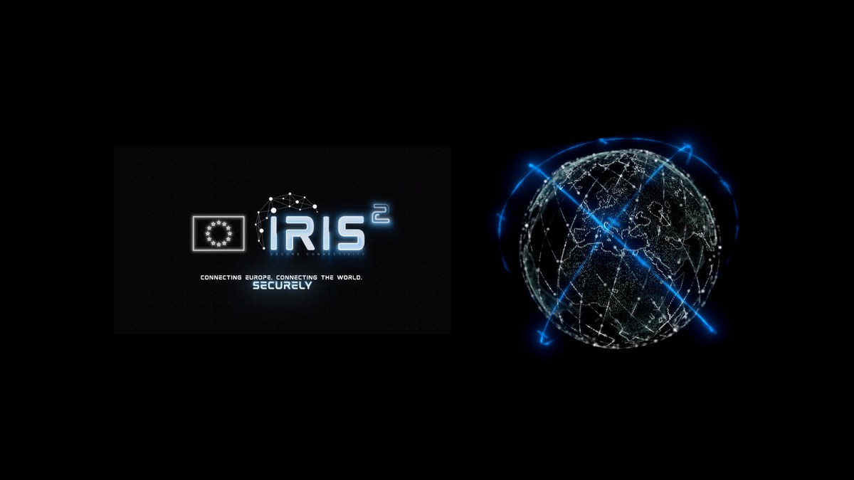 IRIS² satellite constellation illustration for EU secure connectivity